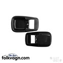Inside Door Handle Trimplate (Black), VW Bus/Beetle,, 68-73