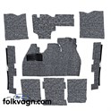Carpet kit, Volkswagen Beetle, 08/72-86, Grey