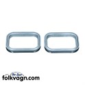 Foot heater rings, Volkswagen Beetle, 08/55–07/64