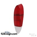 Tail Light Lens, VW KG/Type 3, Red (USA), 69-71
