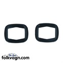 Door Lock Seal Pair, VW Type 3, up to 07/67