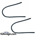 Rear Quarter Window Seal Pair, Karmann Ghia -07/59