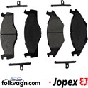 Brake Pad Set Front, VW (JOPEX)
