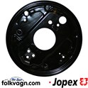 Back Plate Rear Left, VW (JOPEX)
