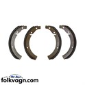 Brake Shoe Set, VW Bus, Rear, 03/55–07/63