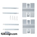 Brake Pad Mounting Kit, VW
