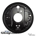 Rear Right Backing Plate, VW Bus 05/79–07/92