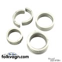 Main Bearings Set, VW 25/30hp, 1.00mm/0.50mm, 23mm Thrust