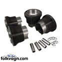 Piston and Cylinder Kit, VW Type 4, 1700cc, 90mm