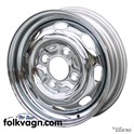 Chrome Wheel, VW Beetle/Ghia/Type 3, 4x130, 15