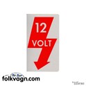 12V Sticker, VW