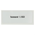 Sticker L 553, Volkswagen, Henna Red
