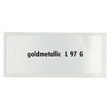 Sticker L 97 G, Volkswagen, Gold metallic