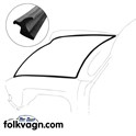 Front hood seal, Volkswagen Type 3, 1969-1974