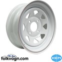 Steel Rim Painted White 6x1, VW (EMPI)