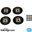 Wolfsburg Logo Set for Hub Cap, VW (EMPI)