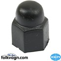 Wheel Bolt Cap, Black, VW  (EMPI)