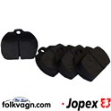 Brake Pad Set Front 16.3 mm, VW (JOPEX)