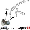 Bumper Bolt Chrome 8x15 mm, VW  (JOPEX)