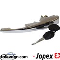 Door Handle with Keys, Chrome, VW  (JOPEX)