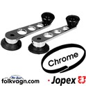Window Winder Handle Set, Chrome, VW (JOPEX)