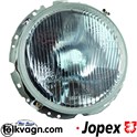 Headlight H4 with E-mark, VW (JOPEX)