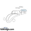Heated Rear Window, VW Beetle 08/71–12/77