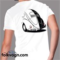 T-shirt, VW, X-Large, wit